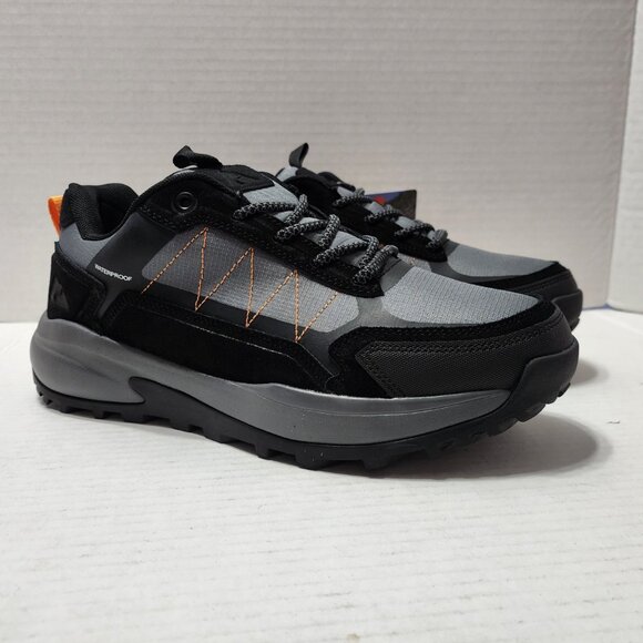 New Ozark Trail Waterproof Hiking Shoe Hikers - Black & Gray - Mens Size 7 - Picture 1 of 10